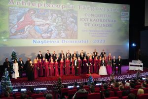Read more about the article A AVUT LOC CONCERTUL EXTRAORDINAR DE COLINDE AL ARHIEPISCOPIEI TÂRGOVIȘTEI