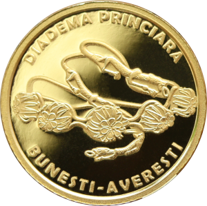 Read more about the article BNR va lansa o nouă monedă de aur cu tema „Istoria aurului – Diadema princiară de la Bunești-Averești”