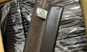 Read more about the article 10.000 de casete din piele pentru ceasuri de lux, susceptibile a fi contrafăcute, în valoare de aproape 2 milioane de euro, descoperite de poliţiştii de frontieră