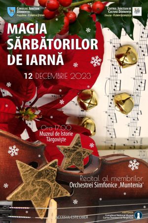 Read more about the article Recital de Crăciun al Orchestrei Simfonice Muntenia, astăzi, la Muzeul de Istorie din Târgoviște