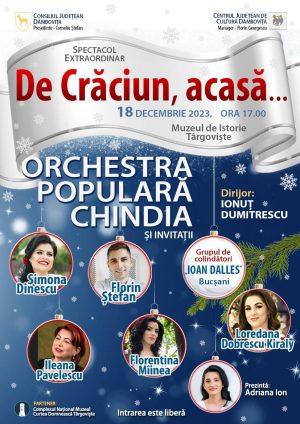 Read more about the article „De Crăciun, acasă”, în această după-amiază, la Muzeul de Istorie din Târgoviște
