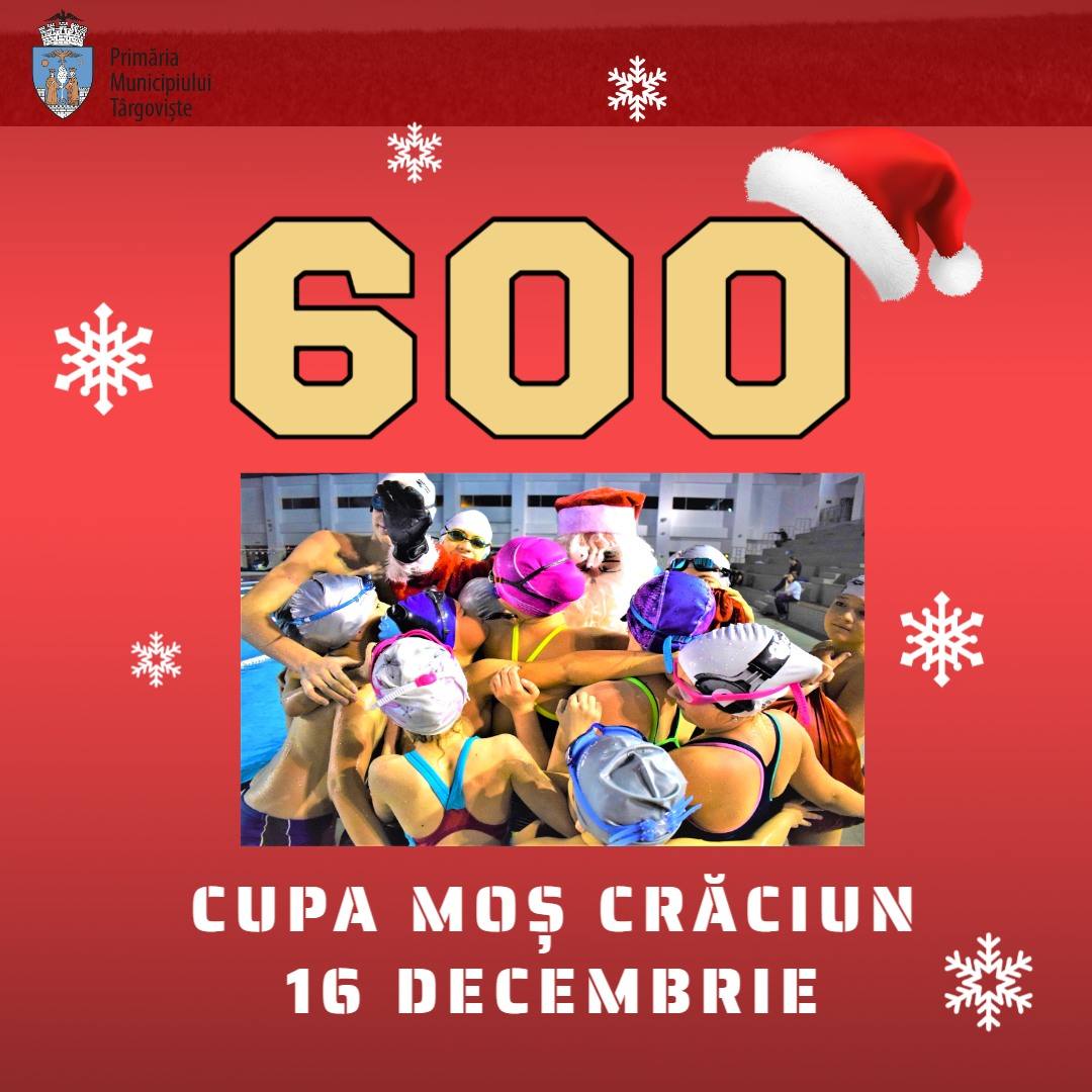 You are currently viewing Peste 600 de copii sunt așteptați, săptămâna viitoare, la Cupa lui Moș Crăciun de la Complexul Turistic de Natație din Târgoviște