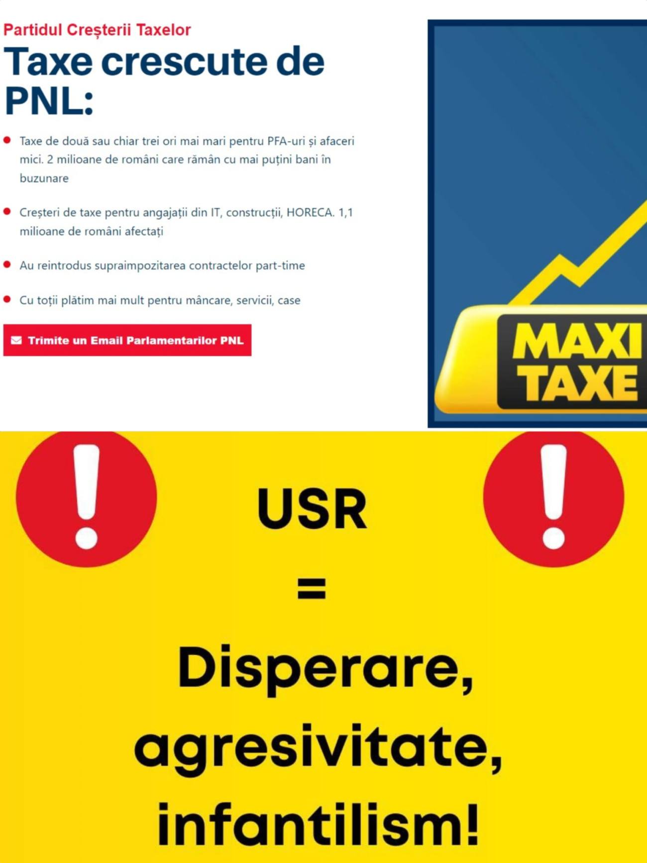 You are currently viewing Război total între PNL Dâmbovița și USR