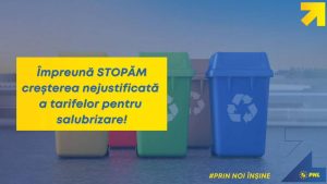 Read more about the article PNL Dâmbovița inițiază a petiție online pentru „menținerea de prețuri corecte la serviciile de salubrizare din Dâmbovița”