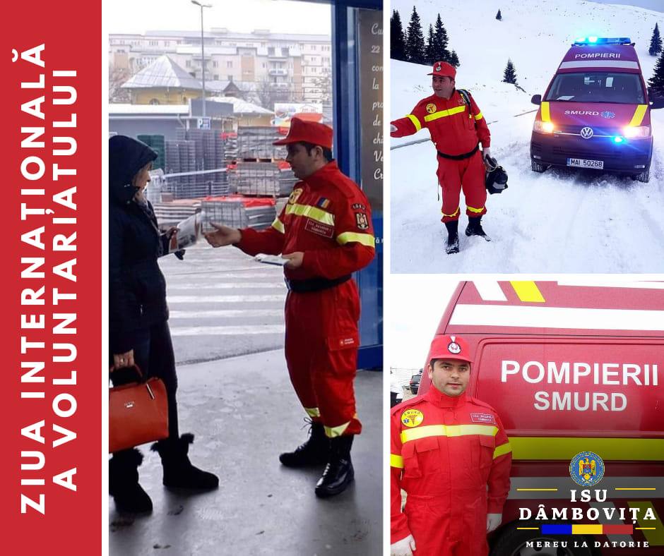 You are currently viewing La ISU Dâmbovița activează 43 de voluntari
