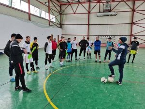 Read more about the article Recolta Gura Șuții, campioana Dâmboviței la fotbal, a reluat antrenamentele pentru returul campionatului
