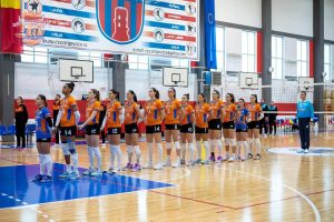 Read more about the article Volei feminin: Înfrângere pentru CSM Târgoviște în derby-ul cu CSM Volei Alba Blaj