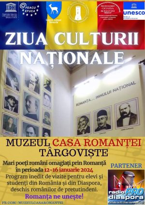 Read more about the article Programul Național „Tinerețea Romanței”, lansat cu ocazia Zilei Culturii Naționale, 2024