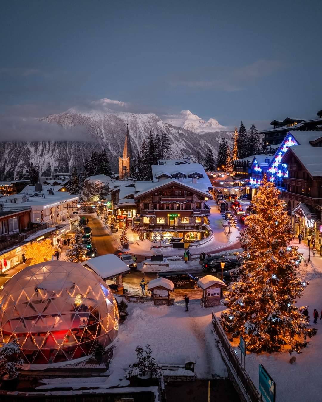You are currently viewing Pe unde mai călătorim? Astăzi, Courchevel