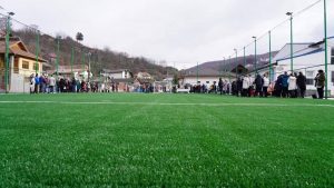 Read more about the article Teren multisport, inaugurat, astăzi, la Moroeni