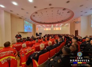Read more about the article A avut loc prezentarea activității ISU Dâmbovița pe anul 2023!
