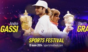 Read more about the article Andre Agassi și Steffi Graf vor juca un meci demonstrativ de tenis la Sports Festival 2024, la Cluj Napoca