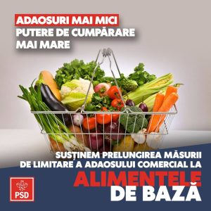 Read more about the article PSD Dâmbovița susține prelungirea măsurii de limitare a adaosului comercial la alimentele de bază