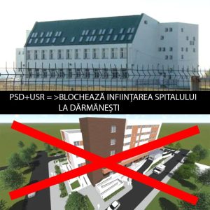 Read more about the article Primar Dărmănești: Consilierii USR și PSD „au reușit” să blocheze proiectul construirii unui spital de recuperare neuromotorie și îngrijire paliativă, în comună