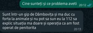 Read more about the article Situație inedită pentru un salvamontist – ”Mă duc cu forța la animale și nu pot sa sun eu la 112”