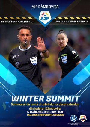 Read more about the article AJF Dâmbovița va organiza un seminar de iarnă pentru arbitri, observatori, delegați, antrenori și căpitanii echipelor din județ