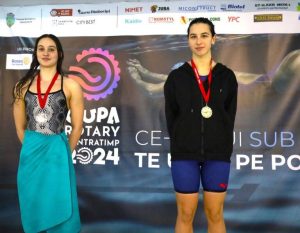 Read more about the article Înotătoarea Andreea Văcaru, de la CS Târgoviște, de șase ori pe podium la Cupa Rotary Contratimp