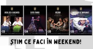 Read more about the article Teatrul Tony Bulandra anunță o serie de spectacole captivante, pentru acest sfârșit de săptămână!