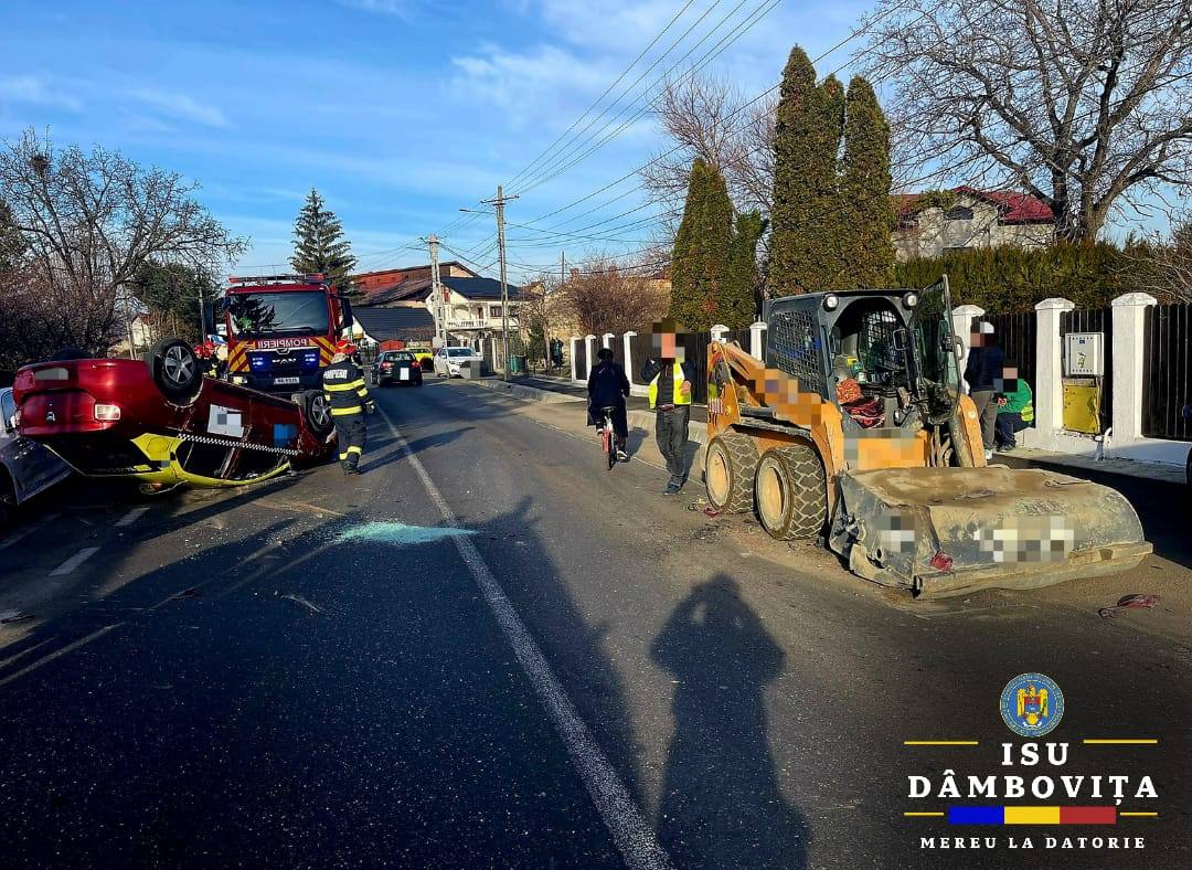 You are currently viewing Accident rutier la Valea Voievozilor. O persoană este rănită!