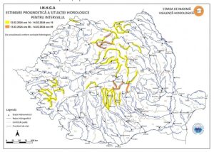 Read more about the article Avertizare meteo COD GALBEN pentru unele sectoare ale râurilor Dâmbovița și Ialomița