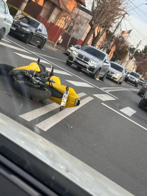 Read more about the article TÂRGOVIȘTE: Coliziune între un autoturism și o motocicletă pe Calea Domnească!