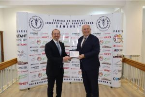 Read more about the article Vizita Excelenței Sale, Ambasadorul Extraordinar și Plenipotențiar al Republicii Turcia în România, Domnul Özgür Kıvanç Altan la Camera de Comerț, Industrie și Agricultură Dâmbovița