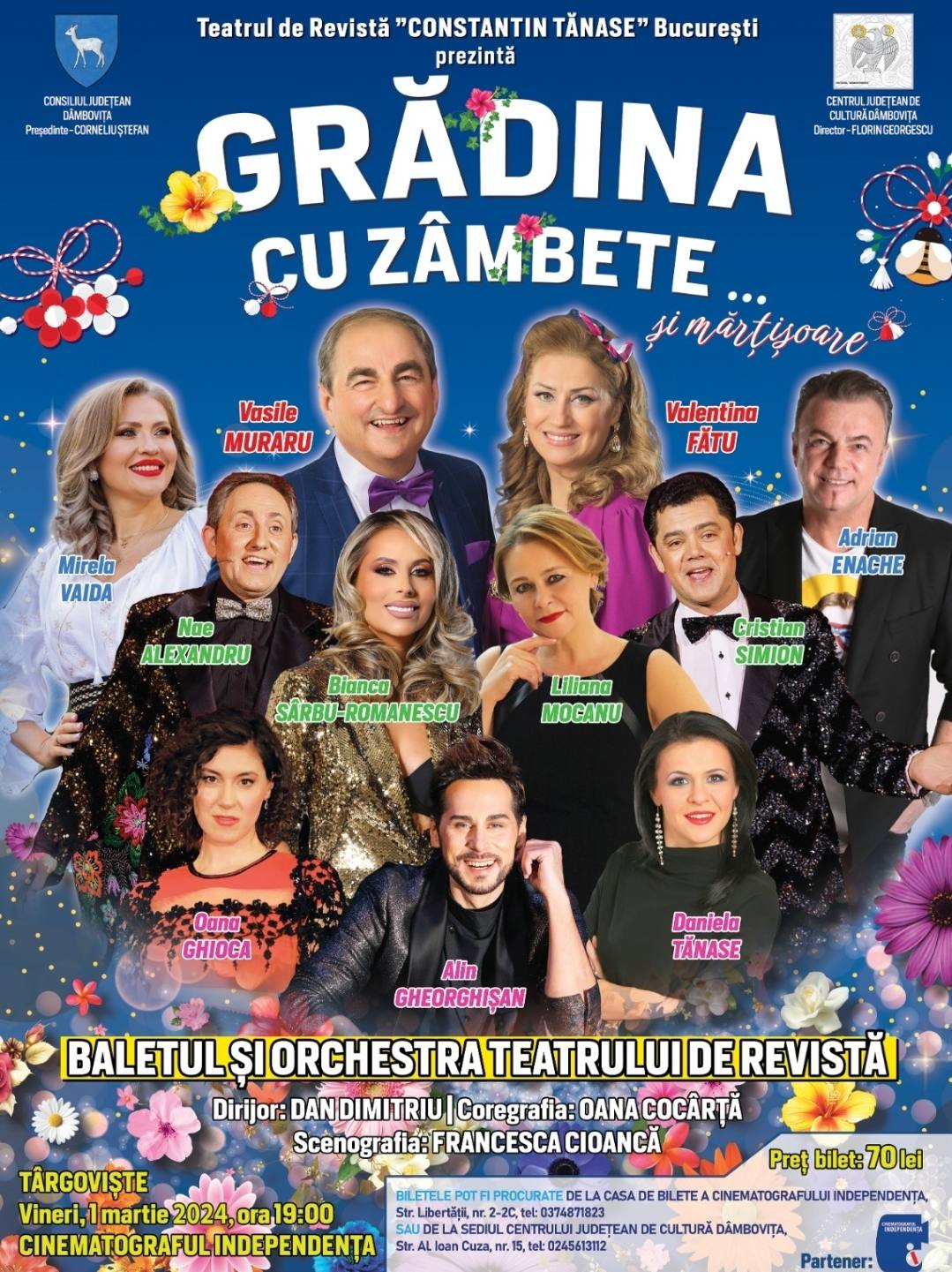 You are currently viewing Centrul Județean de Cultură Dâmbovița, organizează Spectacolul „Grădina cu zâmbete… și mărțișoare”!