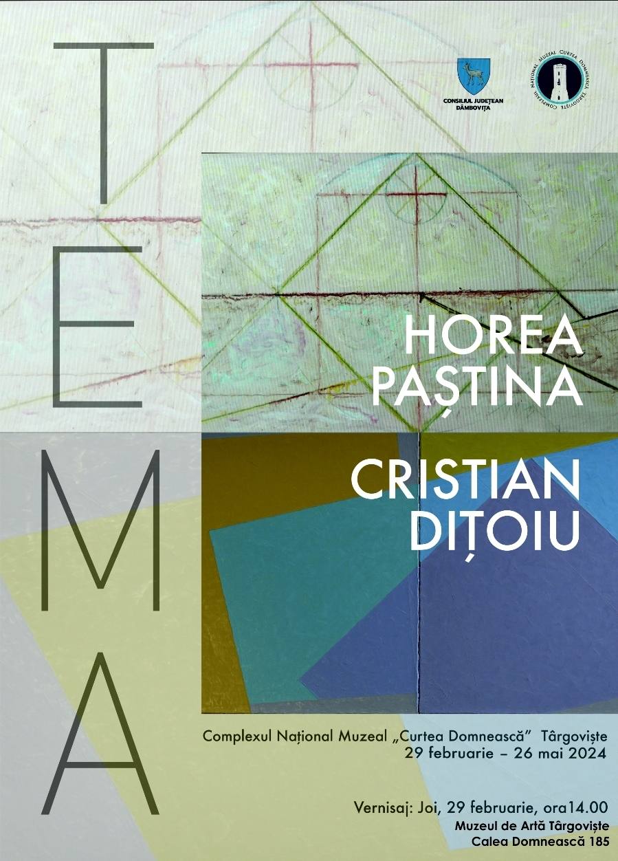 You are currently viewing „Tema” – expoziție de pictură comparată, deschisă la Muzeul de Artă din Târgoviște