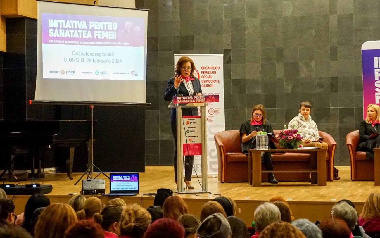 You are currently viewing Carmen Holban: femeile trebuie să conștientizeze că, în ciuda tuturor provocărilor de zi cu zi, sănătatea lor este o prioritate