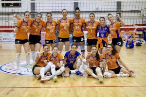 Read more about the article CSM Târgoviște, start cu dreptul în play-off-ul Diviziei A1 la volei feminin!