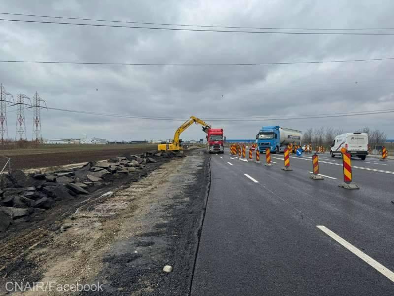 You are currently viewing Lucrările pe lotul 1 al A0 Sud se apropie de final