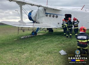 Read more about the article ISU Dâmbovița a organizat un exerciţiu – accident aviatic, pe raza localității Ilfoveni