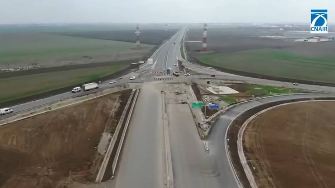 You are currently viewing Se deschide traficul rutier pe noul pasaj construit din DN4 peste A0