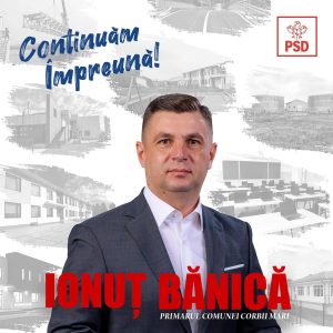 Read more about the article Ionuț Bănică, primar Corbii Mari: acum opt ani, ne uitam în jur și nu vedeam nimic altceva decât deznădejde, oameni supărați, revoltați, triști