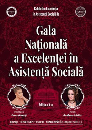 Read more about the article Gala Națională a Excelenței în Asistența Socială