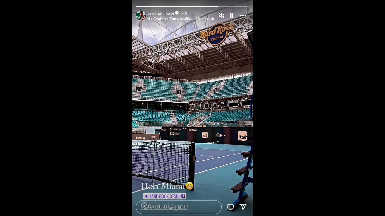 You are currently viewing Sorana Cîrstea coboară două locuri în clasamentul WTA, înainte de turneul de la Miami