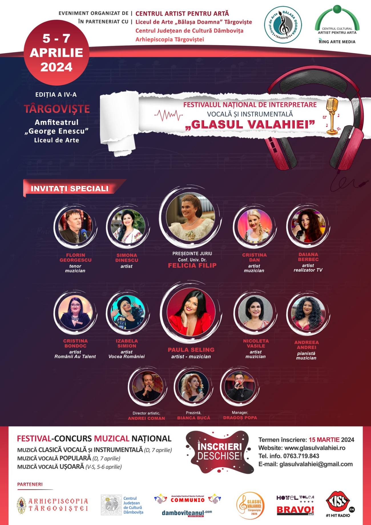 You are currently viewing Festivalul „Glasul Valahiei”, la a IV-a ediție. Înscrierile sunt deschise până pe 15 martie