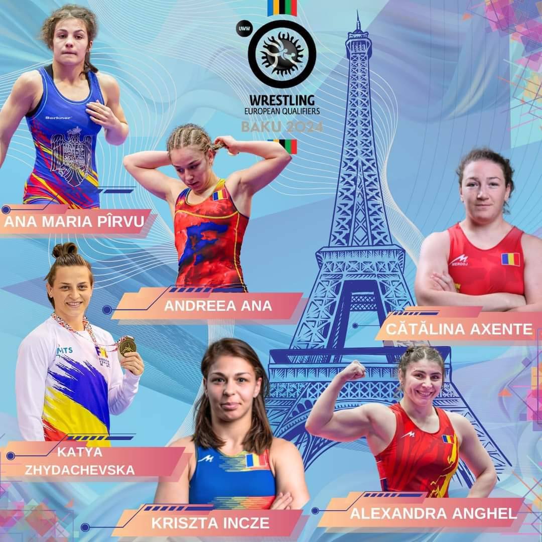 You are currently viewing Luptătorii României își dispută șansele calificării la Paris 2024 în cadrul Turneului Preolimpic European de la Baku