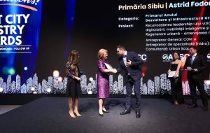 Read more about the article Primarul Sibiului, desemnat „Primarul Anului” de Asociația Română pentru Smart City
