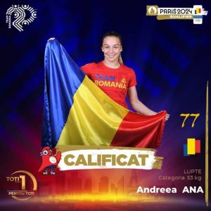 Read more about the article Andreea Ana s-a calificat la Jocurile Olimpice Paris 2024 la lupte feminin, categoria 53 kg