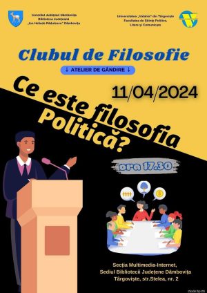 Read more about the article O nouă întâlnire a Clubului de filosofie la Biblioteca Judeţeană Dâmbovița