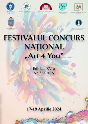 Read more about the article La Târgoviște va avea loc cea de-a XV-a ediţia a Festivalului–Concurs Național „ART 4 YOU”