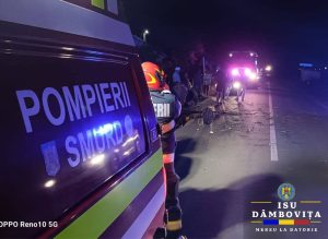 Read more about the article DÂMBOVIȚA: Accident rutier produs în localitatea Izvoru! Printre răniți este și un minor!