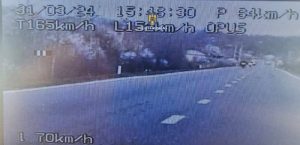 Read more about the article Un bărbat din Petrești, depistat cu viteza de 165 km/h, a rămas fără permis pentru 120 de zile