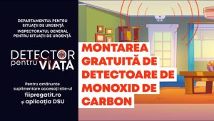 Read more about the article ISU Dâmbovița: 500 de detectoare de fum și monoxid de carbon vor fi montate în locuințele selectate din județ