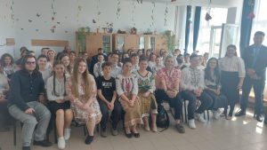 Read more about the article Maia Morgenstern, în vizită la Școala Gimnazială Produlești