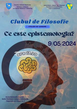Read more about the article La Biblioteca Judeţeană „I. H. Rădulescu” Dâmboviţa va avea loc o nouă întâlnire a Clubului de filosofie