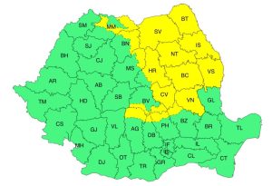 Read more about the article METEO: Cod galben de ploi și averse torențiale, în zona de nord a județului Dâmbovița