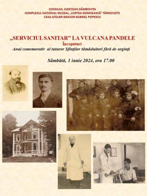 Read more about the article „Serviciul Sanitar” la Vulcana Pandele. Începuturi – expoziție organizată la Casa Atelier Gravor „Gabriel Popescu” din Vulcana – Pandele