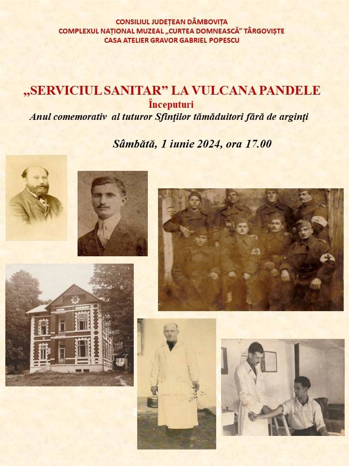 You are currently viewing „Serviciul Sanitar” la Vulcana Pandele. Începuturi – expoziție organizată la Casa Atelier Gravor „Gabriel Popescu” din Vulcana – Pandele